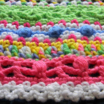 Faeries- Baby Sampler Afghan