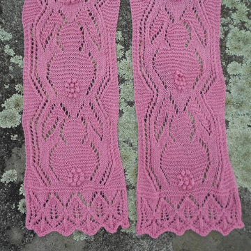 Bunnies on Parade Lace Scarf