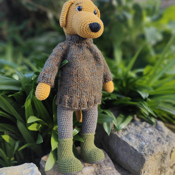 Labrador crochet pattern