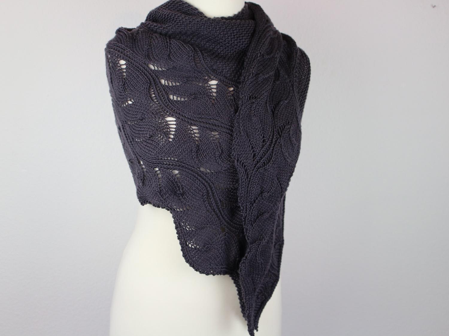 Kntting Pattern Shawl - "Harmony" Lace Shawl - Advanced Knitting Pattern - EN & DE
