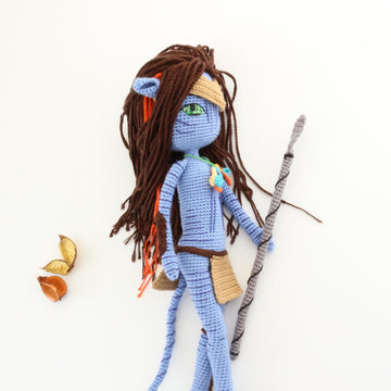 Avatar Navi Neytiri amigurumi