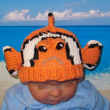 "Clowning Around" Clown Fish Beanie