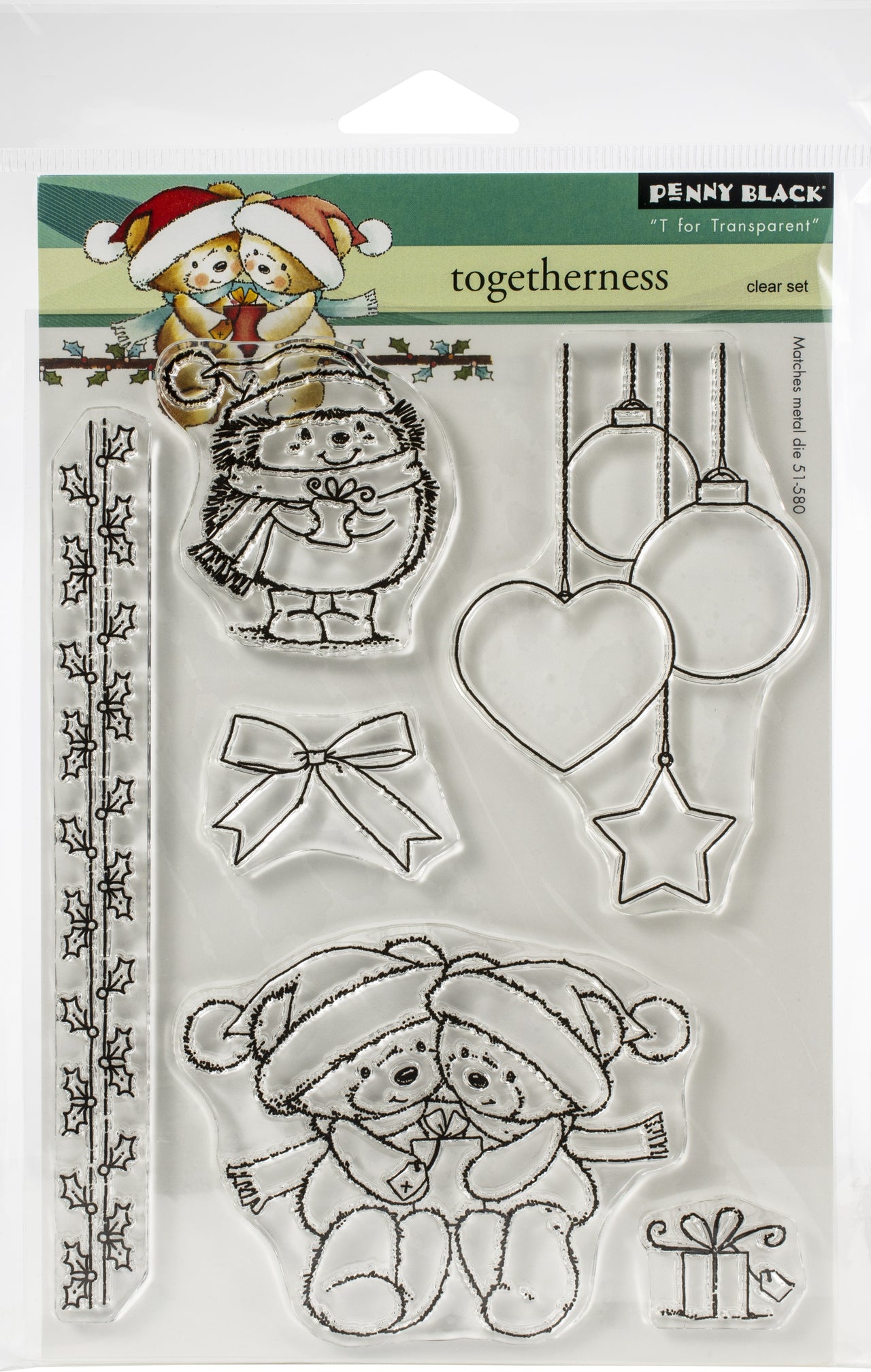 Penny Black Clear Stamps - Togetherness 5"X6.5"