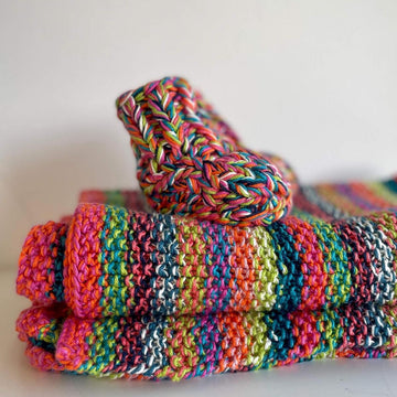 Rainbow Baby Booties