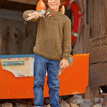 Shawl Collar Sweater in Bergere de France Cabourg - 12 - Downloadable PDF
