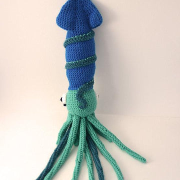 Squid Crochet Pattern, Squid Amigurumi