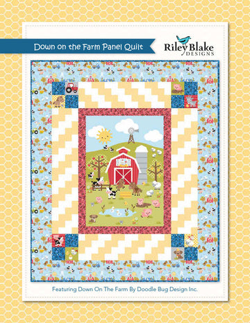 Riley Blake Down On The Farm Panel Quilt - Downloadable PDF