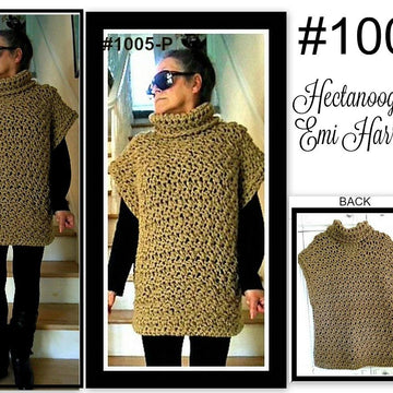 1005 Poncho and Cardigan
