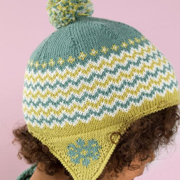 Cozy Hat Pdf Knitting Pattern 2-6 years Boys Girls Winter Hat