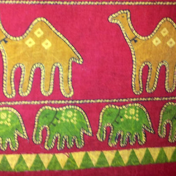 Moroccan Camels and Elephants Wrap