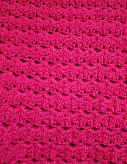 Easy Peasy Claret Shawl