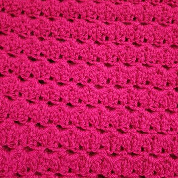Easy Peasy Claret Shawl