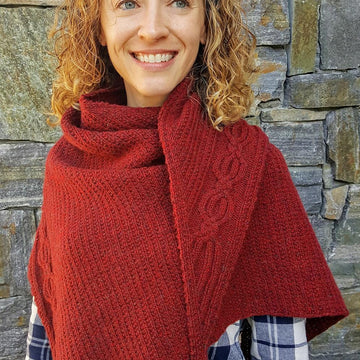 October Glory Shawl