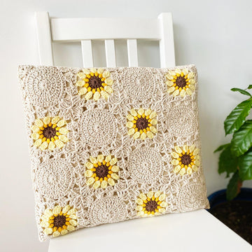 Here comes the sunflowers blanket
