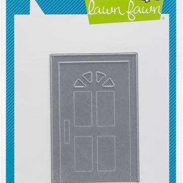 Lawn Fawn Lawn Cuts Custom Craft Die - Shut The Front Door