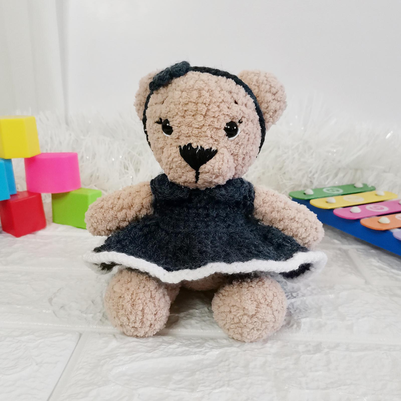 Plush Teddy Bear Duo 2in1 Crochet Pattern