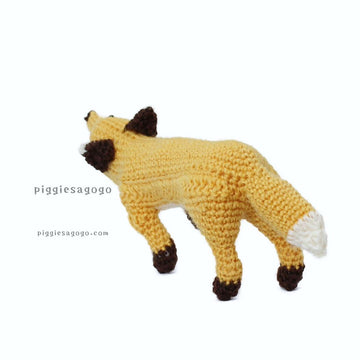 Walking Fox amigurumi きつねのあみぐるみ