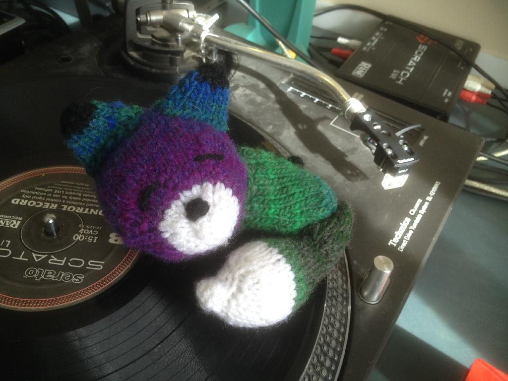 Knit Sleepy Fox Amigurumi