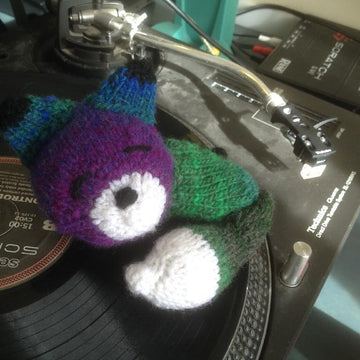 Knit Sleepy Fox Amigurumi