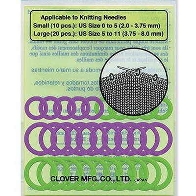 Clover Soft Jumbo Stitch Ring Markers