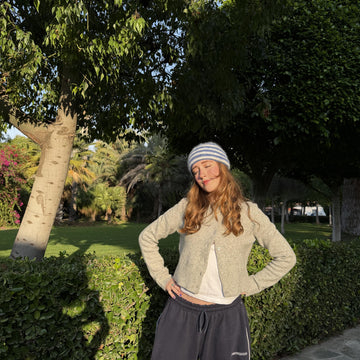 Brushed Mohair Beanie