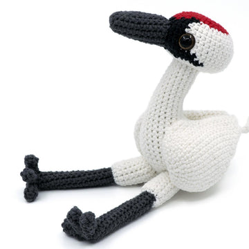 Amigurumi Whooping Crane