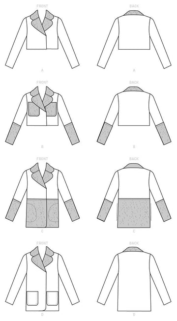 McCall's Misses' Jackets M7877 - Sewing Pattern