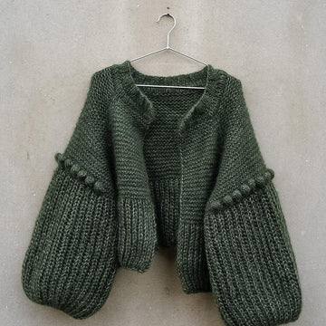 Grey sheep bobble jacket