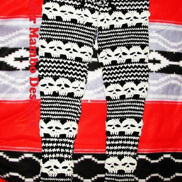 Creepy Skull Leggings