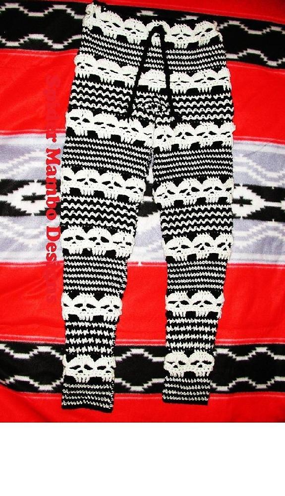 Creepy Skull Leggings