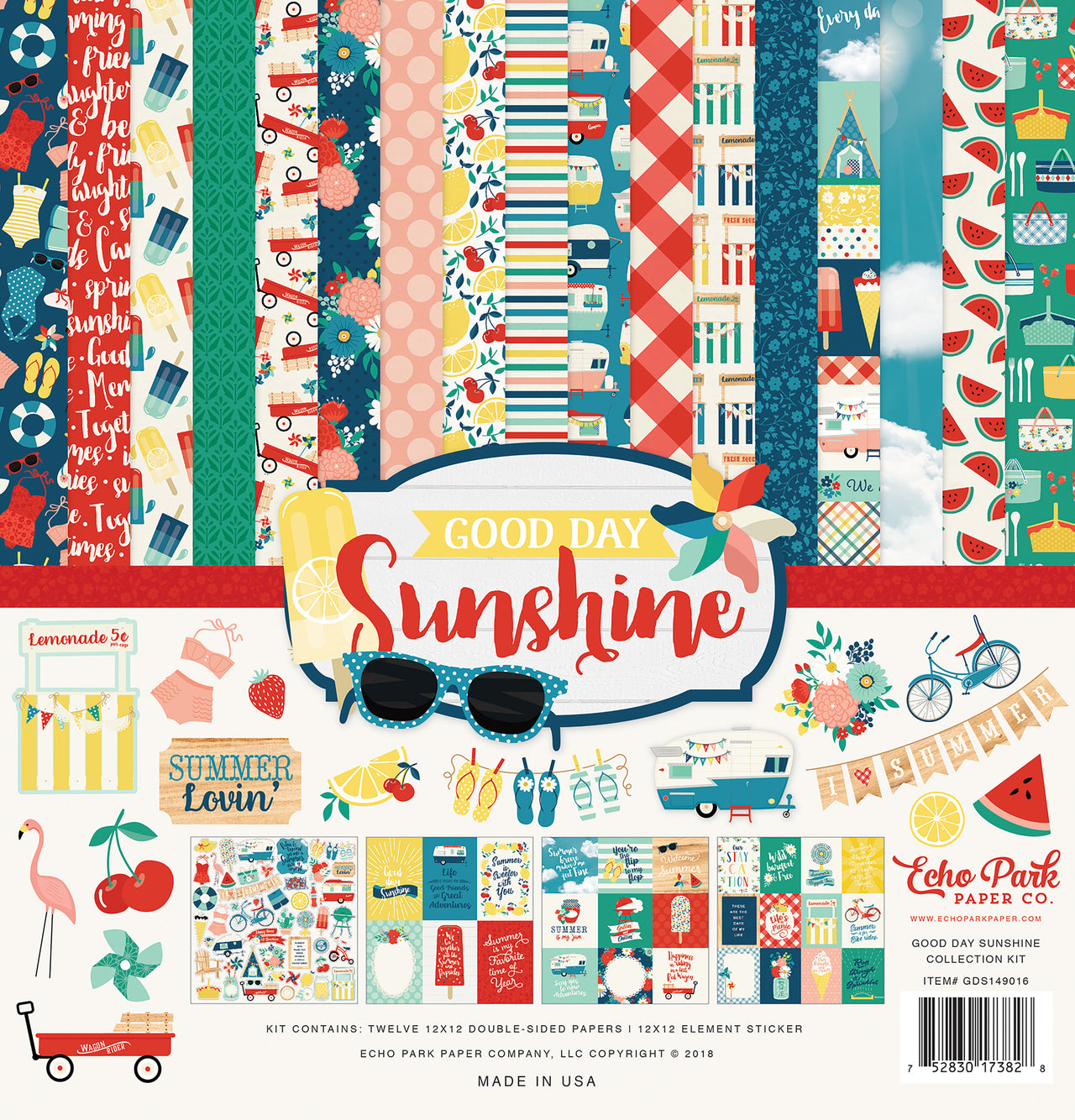 Echo Park Paper Echo Park Collection Kit 12"X12" - Good Day Sunshine