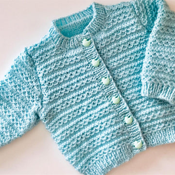 Waves of love Crew Neck cardigan