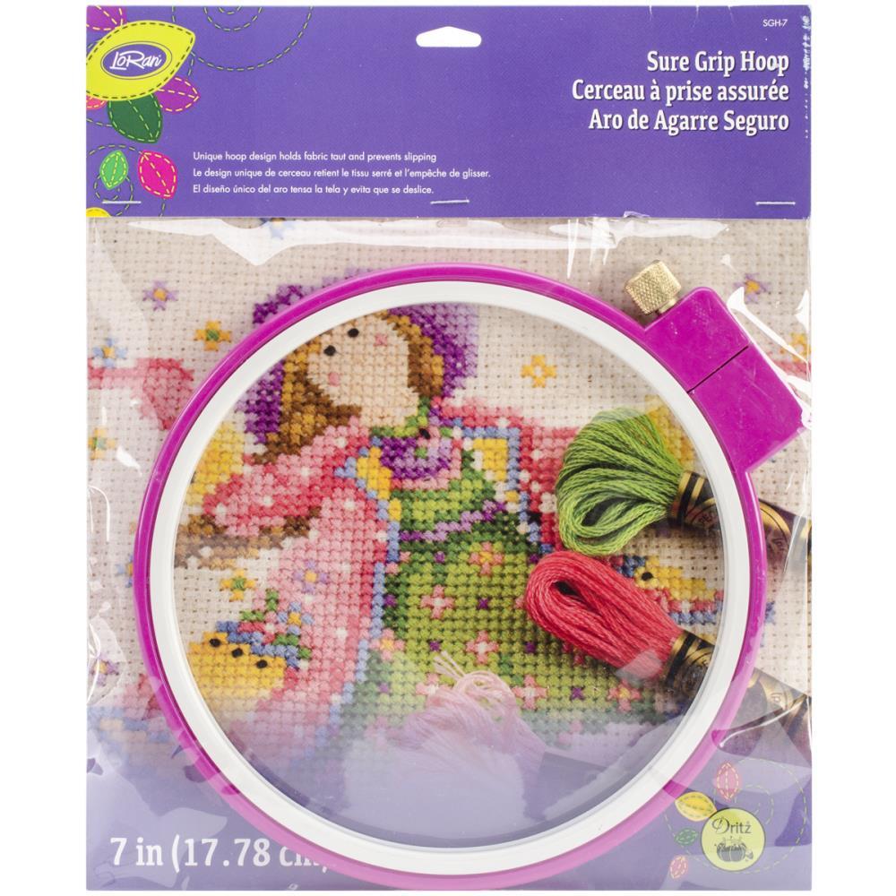 LoRan Sure Grip Hoop 7in