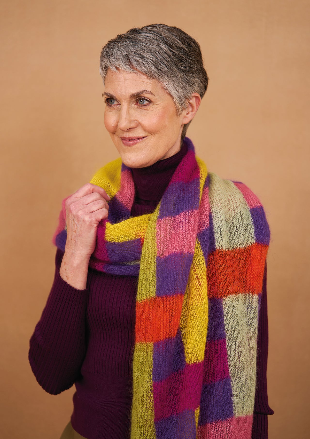 Boldweave In Rowan Kaffe Fassett Kidsilk Haze - Downloadable PDF