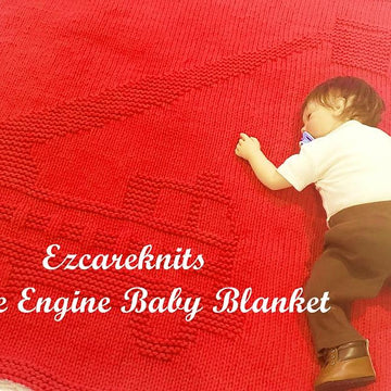 Fire Engine Baby Blanket