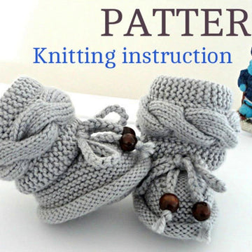 Knitting Pattern Baby Booties Penelope