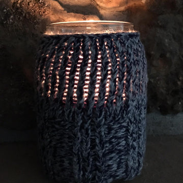 Sweater Candle Jar Cozy