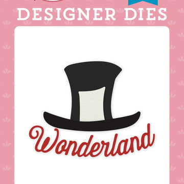 Echo Park Paper Echo Park Dies - Wonderland Hat, Alice In Wonderland