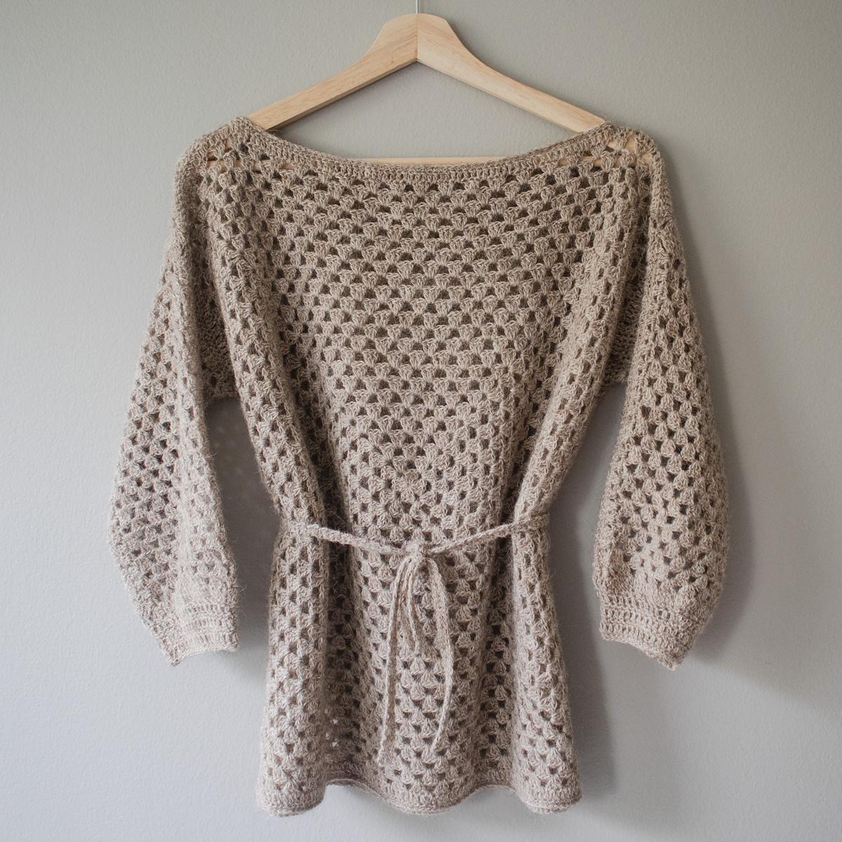 Amma Granny Square Top & Sweater
