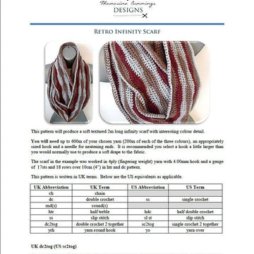 Retro Infinity Scarf