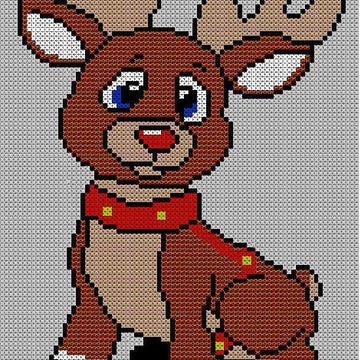 Christmas Baby Rudolph Reindeer Jumper