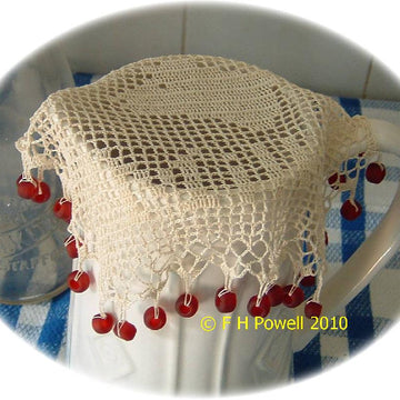 Milk jug cover - English and Welsh versions