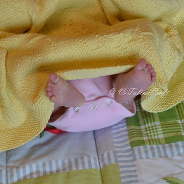"I love mom and dad" Baby Blanket