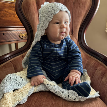 Hooded Corner to Corner Baby Towel
