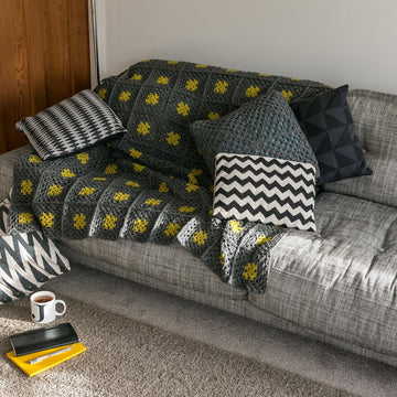 Granny square blanket