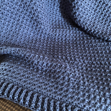 Ocean Paradise Crochet Throw Blanket