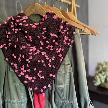 Falling Blossoms Cowl (knit)