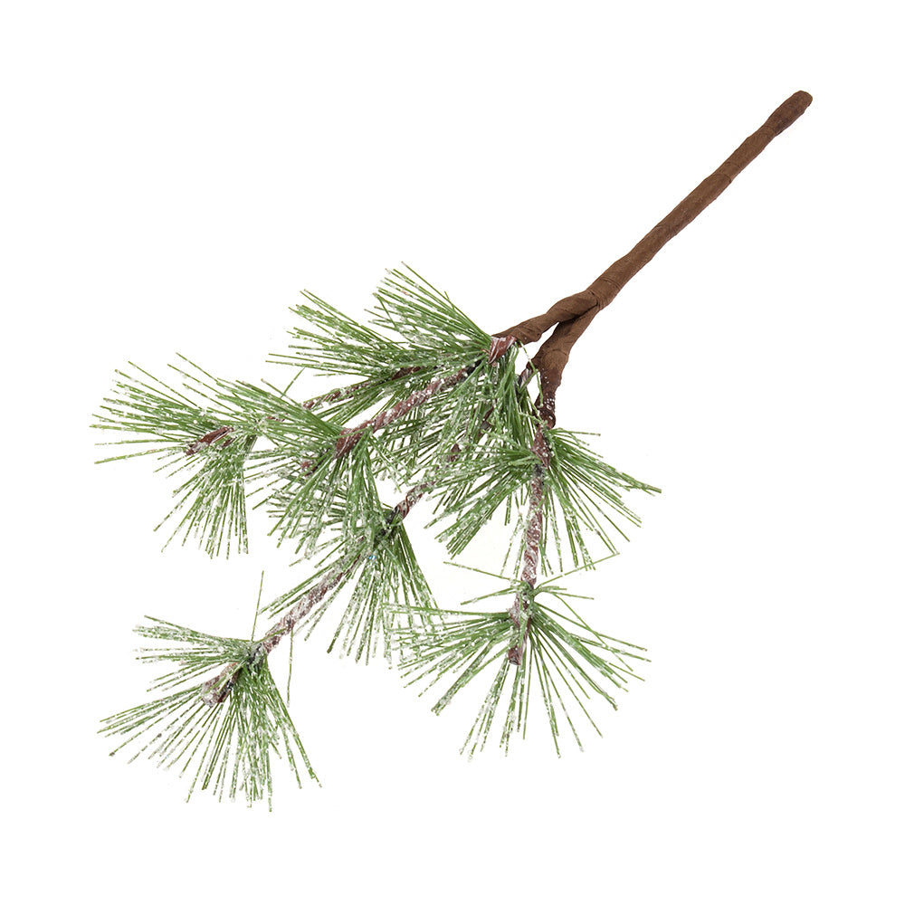 Groves Leaves: Frosted Spruce: 15cm: 12 x 1 Branch