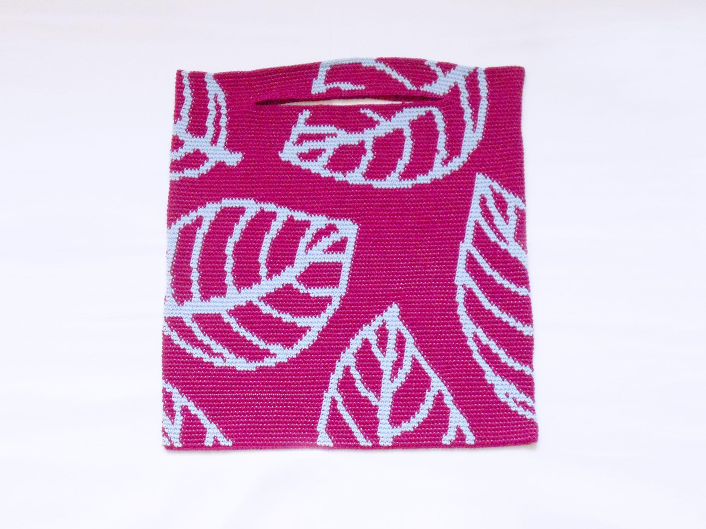 Dahlias and leaves bags