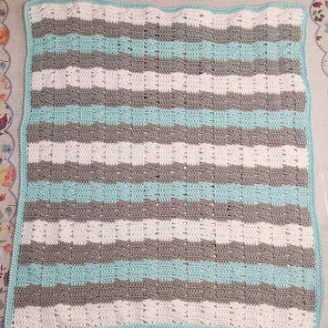Climbing Roses Baby Blanket
